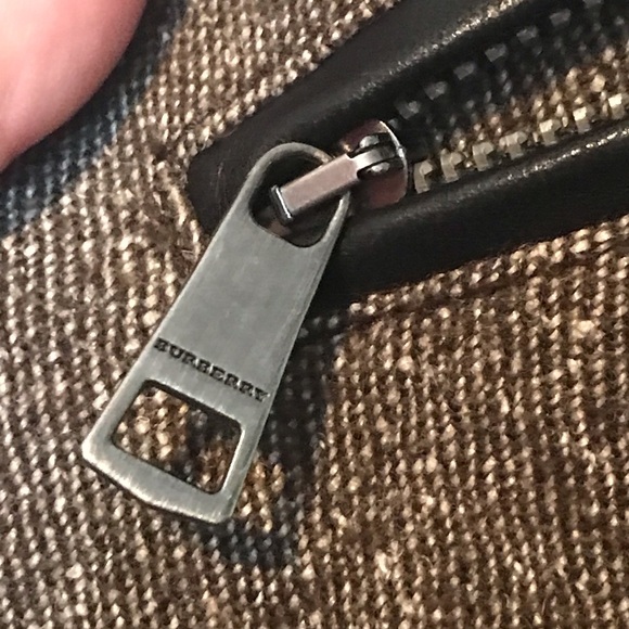 Burberry Brit Linen Wool Brown Blend Short Sleeve Sheath Dress 10 - Picture 6 of 14